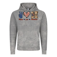 Cloud Rock Peace Love America Vintage Hoodie - Jasminsmagicworld