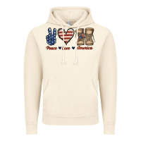 Vintage Artic Peace Love America Vintage Hoodie - Jasminsmagicworld