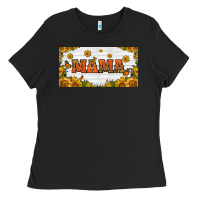 Black sunflowers and butterflies mama license plate Ladies Tee - HRA Design Shop