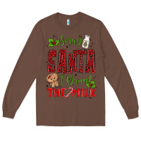 Chestnut sorry santa ı drank the milk Long Sleeve Tee - MaliasSmallBusiness