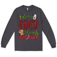 Smoke sorry santa ı drank the milk Long Sleeve Tee - MaliasSmallBusiness