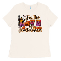 Bone For The Love Of Halloween Ladies Tee - RanaPortraitStore