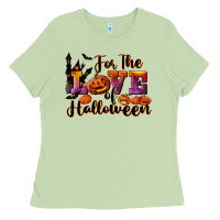 Matcha For The Love Of Halloween Ladies Tee - RanaPortraitStore
