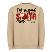 Mushroom i m so good santa came twice Heavyweight Sweatshirt - MaliasSmallBusiness