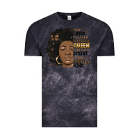 Cloud Black afro woman smart loved powerful Vintage Tee - MaliasSmallBusiness