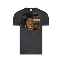 Vintage Black afro woman smart loved powerful Vintage Tee - MaliasSmallBusiness