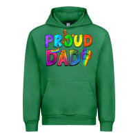 Emerald Western Proud Dad Urban Hoodie - BundleAndBundleShop