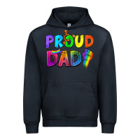 Navy Western Proud Dad Urban Hoodie - BundleAndBundleShop