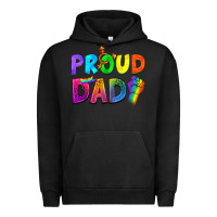 Pigment Black Western Proud Dad Urban Hoodie - BundleAndBundleShop