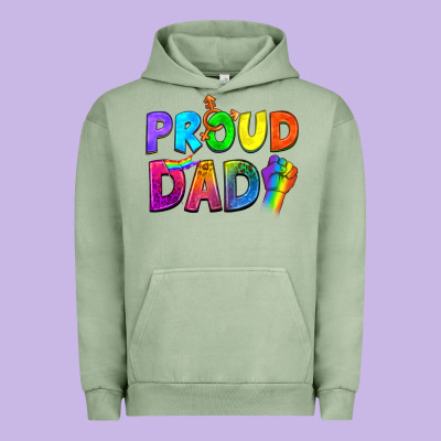 Western Proud Dad Urban Hoodie Designed By Bundleandbundleshop