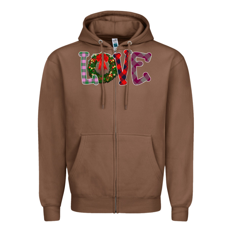 Love Christmas Zipper Hoodie by Bettercallsaul | Teevron