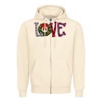 Sandshell Love Christmas Zipper Hoodie - Bettercallsaul