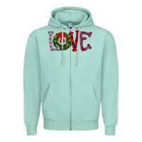 Seafoam Love Christmas Zipper Hoodie - Bettercallsaul
