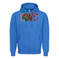 True Royal Love Christmas Zipper Hoodie - Bettercallsaul