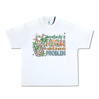 White somebodys high maintenance problem Urban Heavy Tee - MaliasSmallBusiness