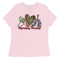 Bubblegum Pink respiratory therapist Ladies Tee - RacoonDesign