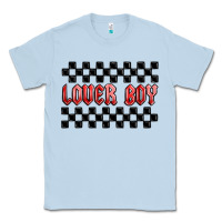 Dusty Blue lover boy Classic Tee - MaliasSmallBusiness