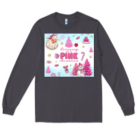 Smoke dreaming of a pink christmas Long Sleeve Tee - MaliasSmallBusiness