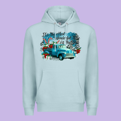 Its The Wonderful Time Of The Year Truck Premium Hoodie Designed By Cowgirlartshop