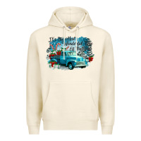 Tofu its the wonderful time of the year truck Premium Hoodie - CowGirlArtShop