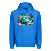 True Royal its the wonderful time of the year truck Premium Hoodie - CowGirlArtShop