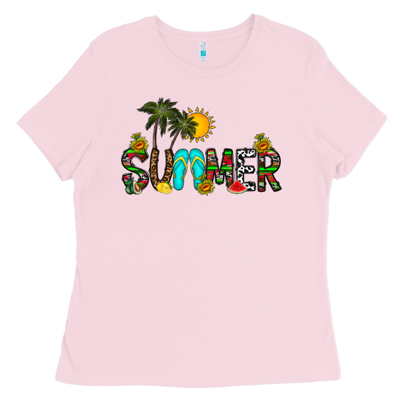 Summer Ladies Tee by CowhideDigitalArt | Teevron