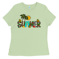 Matcha summer Ladies Tee - CowhideDigitalArt