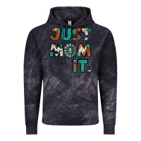 Cloud Black Just Mom It Vintage Hoodie - Jasminsmagicworld