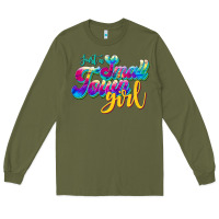 Army Green just a small town girl Long Sleeve Tee - JahusDesignShop