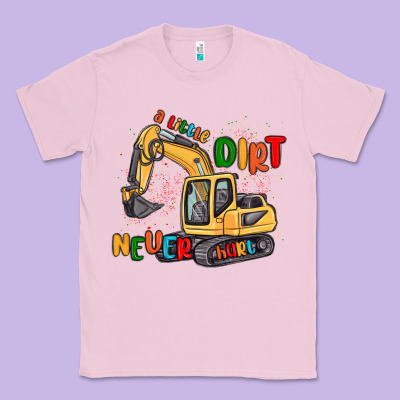 A Little Dirt Never Hurt Classic Tee Designed By Maliassmallbusiness