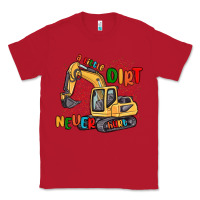 Red a little dirt never hurt Classic Tee - MaliasSmallBusiness