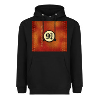 Black magical train station Heavyweight Hoodie - TumblerDesignByShophia