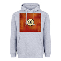 Heather Grey magical train station Heavyweight Hoodie - TumblerDesignByShophia