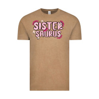 Vintage Coffee sister saurus Vintage Tee - MaliasSmallBusiness