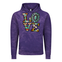 Cloud Purple Turquoise Love Vintage Hoodie - Jasminsmagicworld
