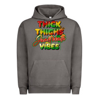 Pigment Tornado thick thighs juneteenth vibes Urban Hoodie - FaDigitalArtStudio