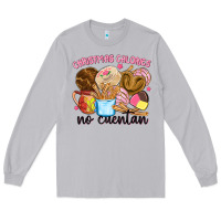 Moon Dust christmas calories no cuentan Long Sleeve Tee - MaliasSmallBusiness