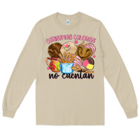 Mushroom christmas calories no cuentan Long Sleeve Tee - MaliasSmallBusiness