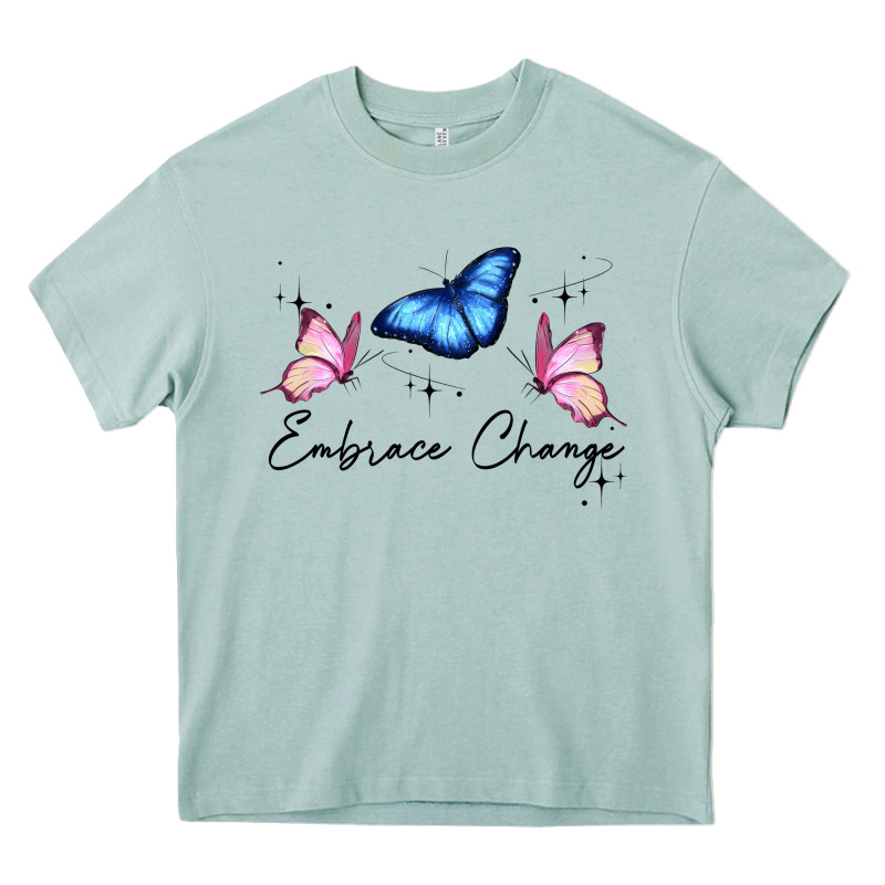 Embrace Change Heavy Core Tee by JahusDesignShop | Teevron