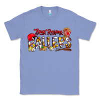 Colony Blue busy raising ballers Classic Tee - CowhideDigitalArt