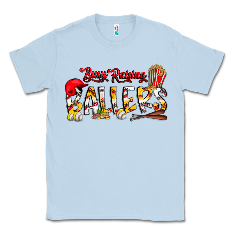 Busy Raising Ballers Classic Tee by CowhideDigitalArt | Teevron