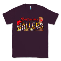 Plum busy raising ballers Classic Tee - CowhideDigitalArt