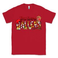 Red busy raising ballers Classic Tee - CowhideDigitalArt