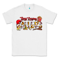 White busy raising ballers Classic Tee - CowhideDigitalArt