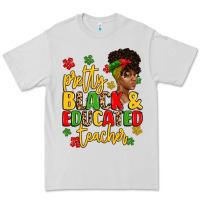 Dove Grey pretty black and educated teacher Premium Tee - Artiststas