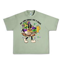 Oil Green out here lookin like a snack king cake mardi gras Urban Heavy Tee - MaliasSmallBusiness