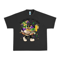 Pigment Black out here lookin like a snack king cake mardi gras Urban Heavy Tee - MaliasSmallBusiness