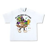 White out here lookin like a snack king cake mardi gras Urban Heavy Tee - MaliasSmallBusiness