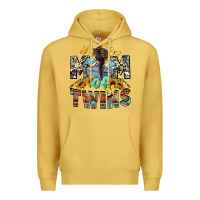 Antique Gold mom of twins boys mother's day Premium Hoodie - CowGirlArtShop