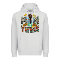 Dove Grey mom of twins boys mother's day Premium Hoodie - CowGirlArtShop